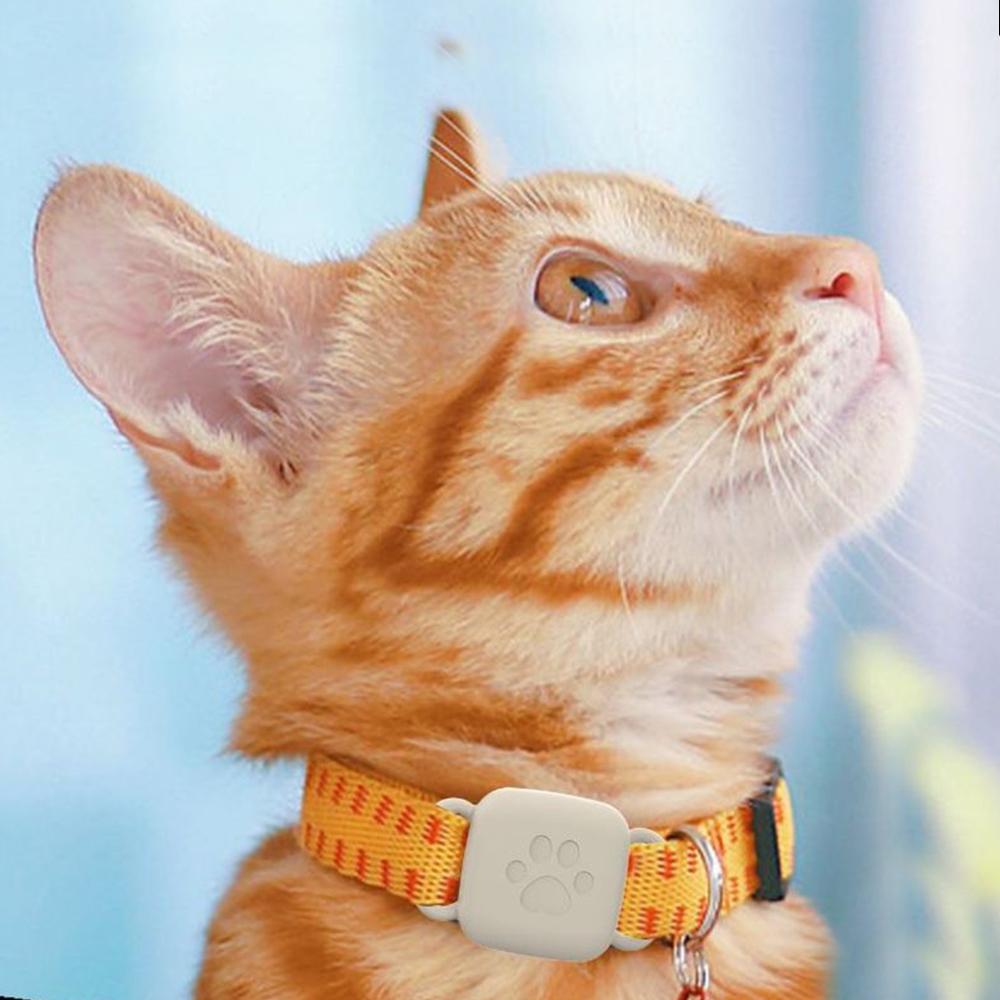 For Tile Mate 2020 Pet Collar Silicone Protective Case Sleeve Bumper Anti-Lost Anti-Scratch Tra Y4G6