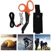 Bandage Shears Survival Emergency Scissors Fine Teeth Cutting Canvas Bag Tourniquet