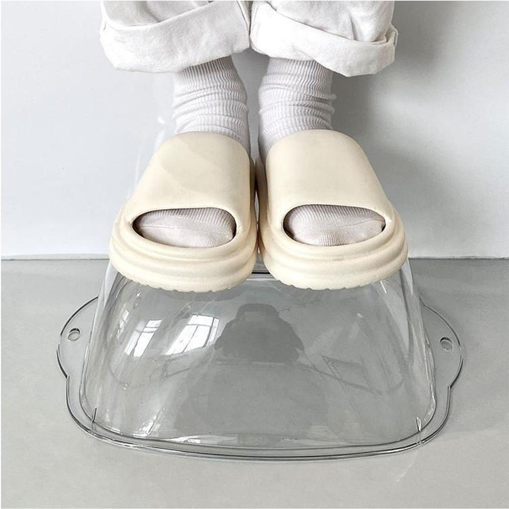 Wash Basin Stylish Transparent Sturdy PET Multipurpose Face Washing Basin for Home M