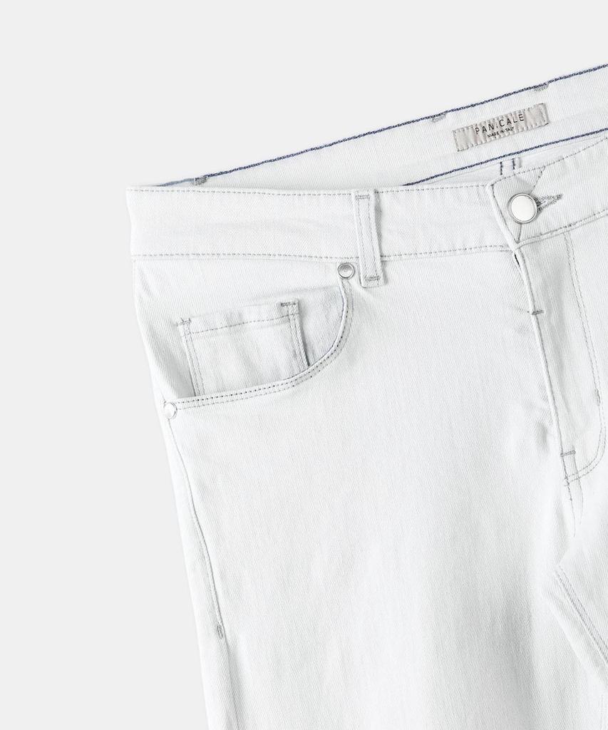 PANICALE Slim Fit Washed Denim Jeans [Light Blue]