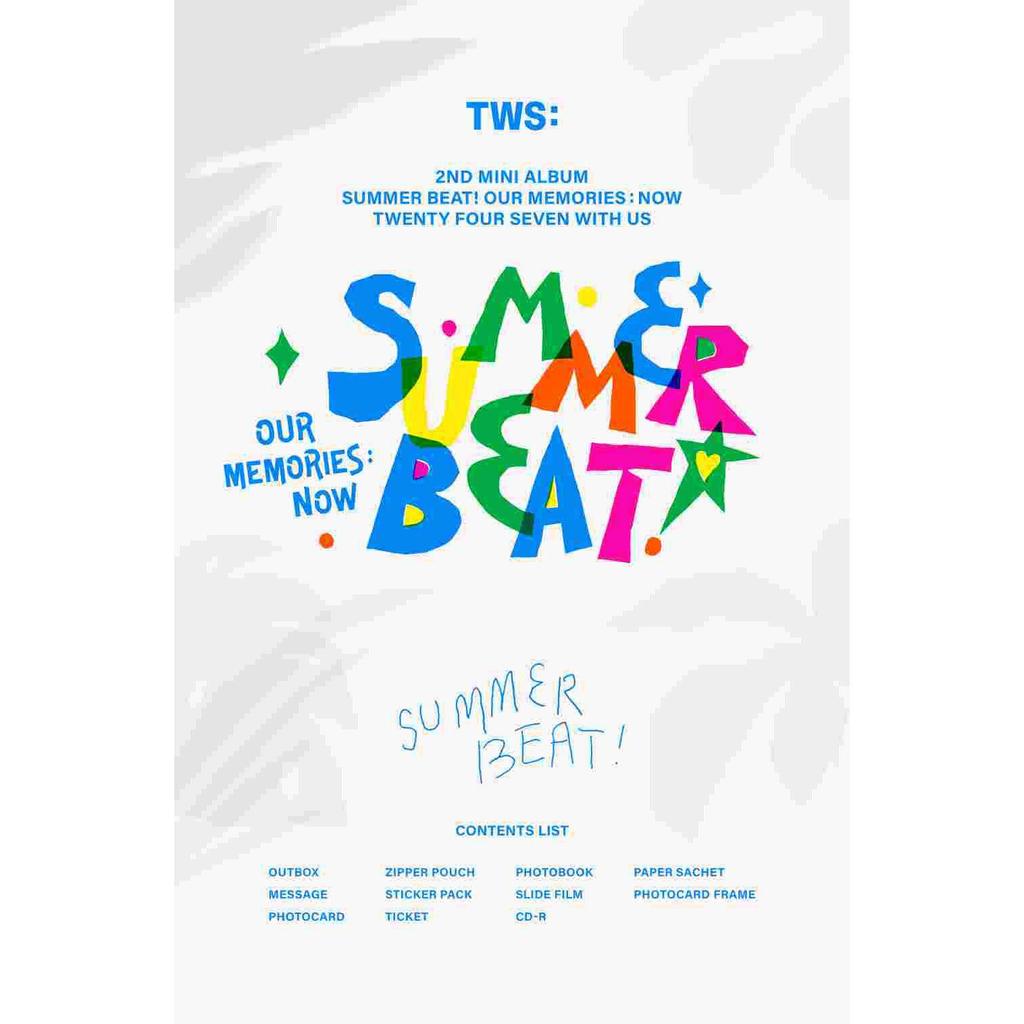TWS 2nd Mini Album 'SUMMER BEAT!' (+Online Benefit)