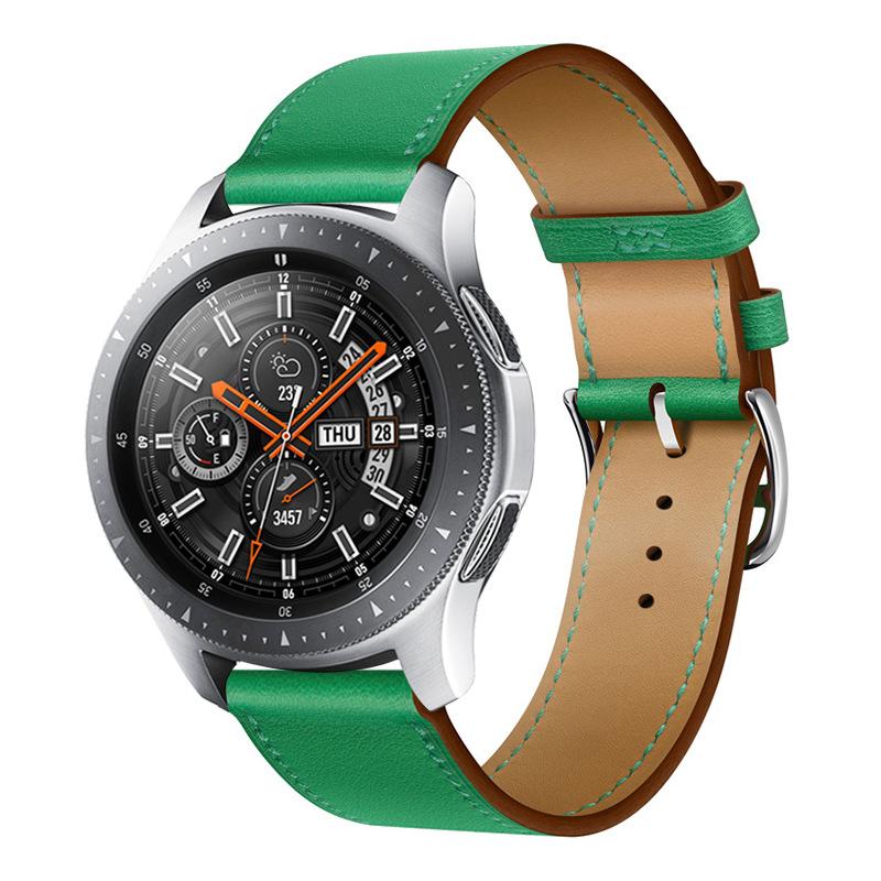 20mm 22mm Band For Samsung Galaxy Watch 6/4 Classic 5 pro/Active 2 44mm 40mm Sport Leather Bracelet Huawei GT 4-3-Pro-2-2e Strap