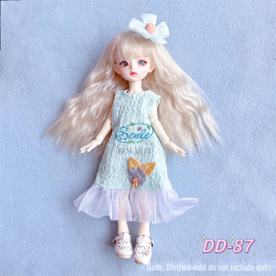 30 Cm 6-Point BJD Doll Dress Set - Lolita Style Clothes for Doll Dress-Up