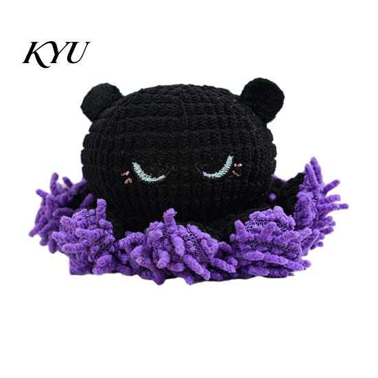Soft Fabric Toys for Cats Plush Octopus Cat Toy with Catnip, Cute Stuffed Animal, Interactive Catnip Indoor to Pat, Kick, Chew And Bite Play Multiple