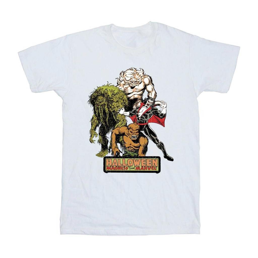 Marvel Mens Halloween Monsters T-Shirt