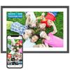 Digital Picture Frame 15.6" Large Wifi Digital Electronic Photo Frame with 32GB Storage 1920x1080 FHD Touch Screen