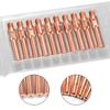 10pcs 0.8/1.0/1.2/1.4mm Conductive Tips Replacement Parts For Welding Machine Accessories Smooth Wire Feeding