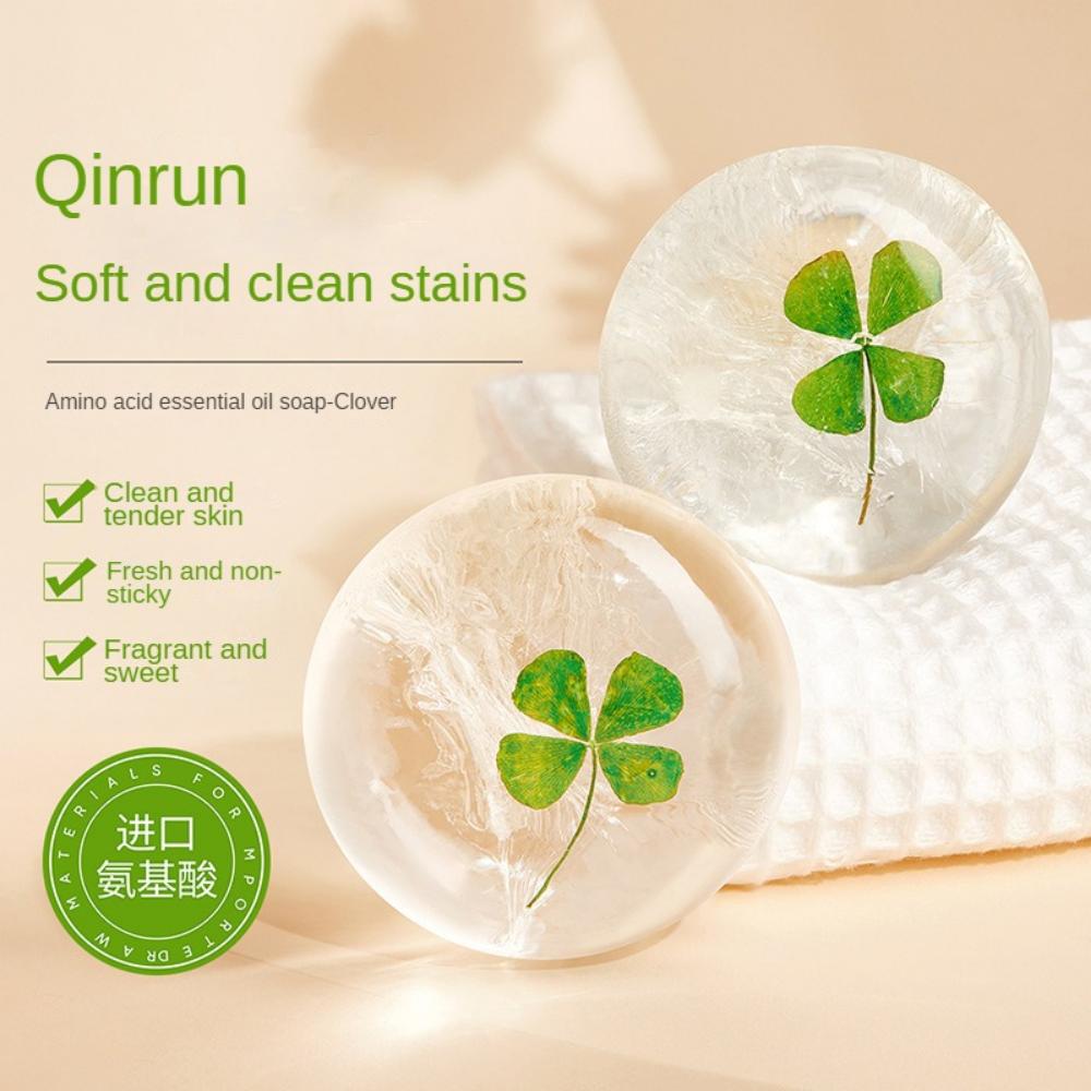 Amino Acid Essential Oil Soap Handmade Essential Oil Soap Mild Transparent Soap Hydrating Cleansing Soap Face Soap