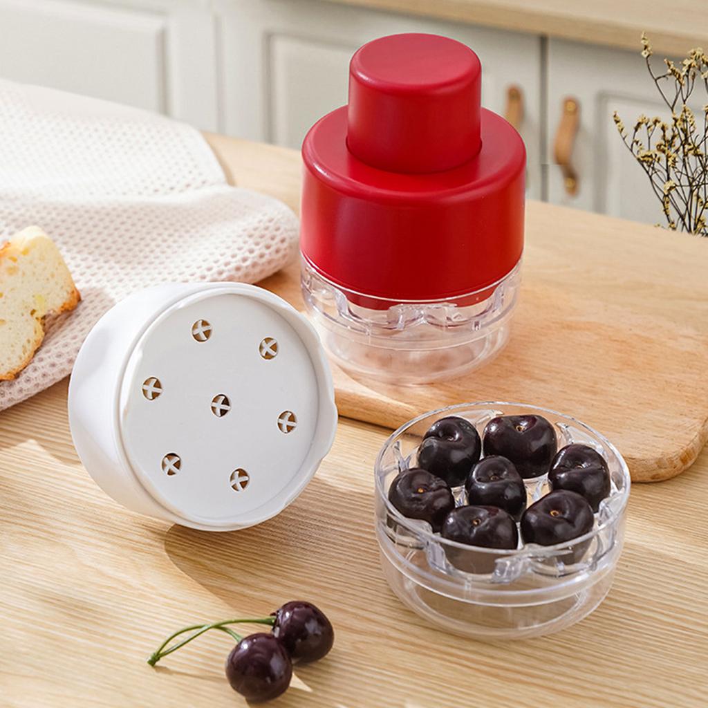 2 шт. Пресс для удаления косточек из вишни, тип 7, портативный инструмент для удаления косточек из вишни, многофункциональный инструмент для удаления сердцевины вишни