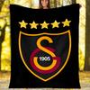 1pc GS Theme Blanket - Digital Print, Polyester, Cozy for All Seasons, Perfect for Outdoor, and Travel