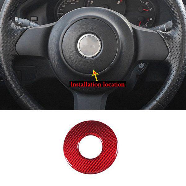 12-20 Toyota 86 GT86 Dry Carbon Fiber Steering Wheel Emblem Sticker