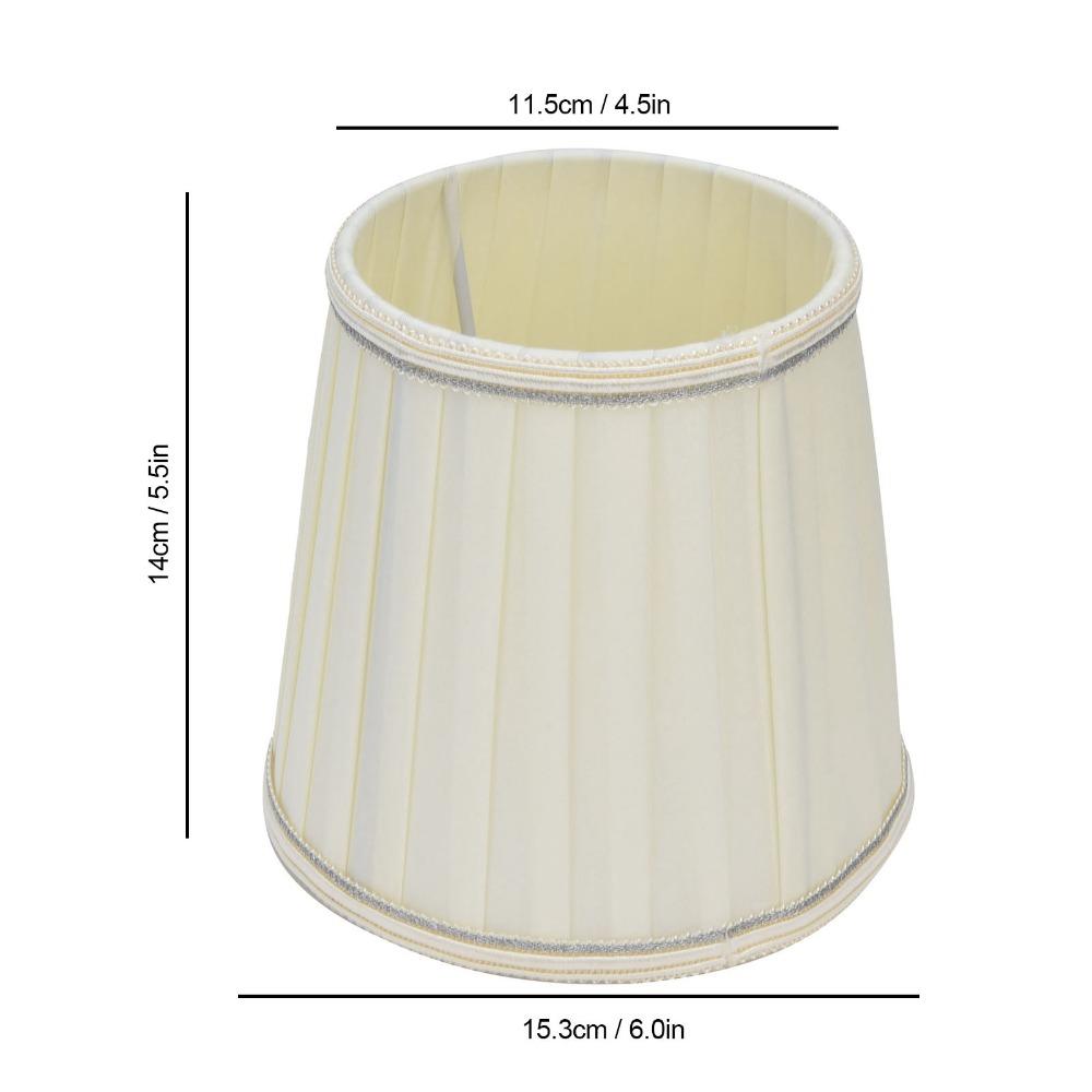 2PCS 5.5 inch Height Lampshade Fabric Chandelier Lamp Shades Modern Wall Lamp Shade Floor Lamp