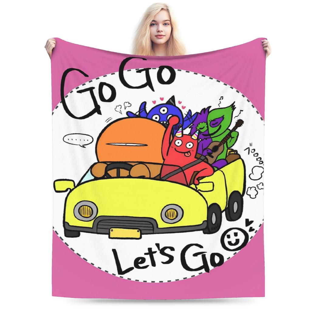 Gartens of Banbans Plush Blanket Children  Flannel Throw Blanket For Couch Chair Warm Soft Customized Quality Bedspread