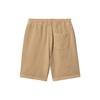 Carhartt WIP SS23 Флисовые свободные повседневные шорты с вышитым логотипом Мужские шорты I032161-07E-GD