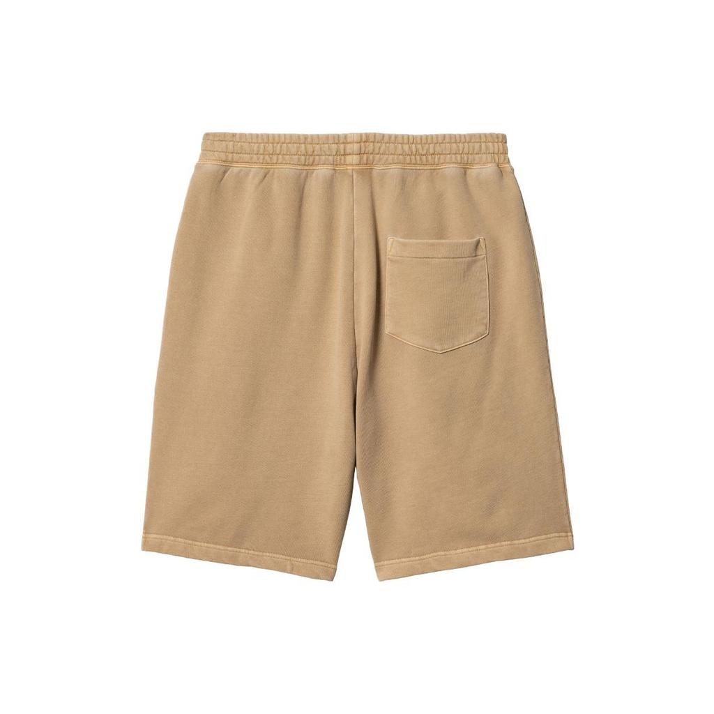 Carhartt WIP SS23 Флисовые свободные повседневные шорты с вышитым логотипом Мужские шорты I032161-07E-GD