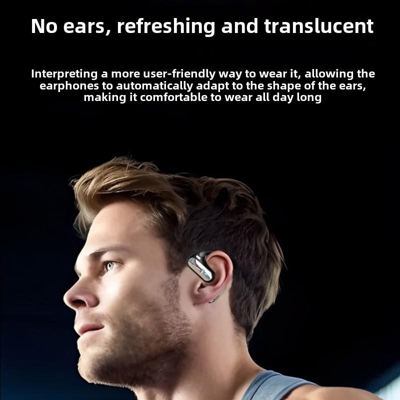 New Sports Bluetooth Headset Open OWS Bone Conduction Concept Air Conduction Does Not Reach The Ears