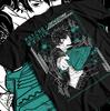 Футболка Psycho Pass Девушка Кавайи Вайфу Аниме Графическая pod Футболка Все Размеры