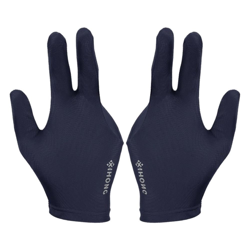 Дышащие перчатки для снукера, перчатка на три пальца для левой/правой руки, переносная перчатка для бильярда