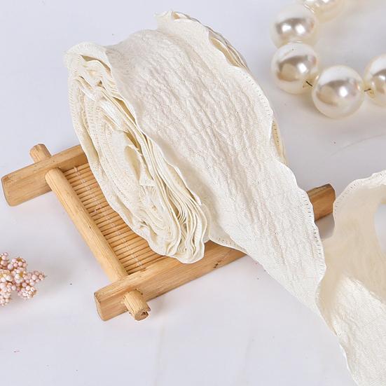 1 рулон 900x4 см плиссированной ленты отделки DIY шитье цветок свадебные букеты подарочная коробка упаковка оборка край ленты однотонная полиэстеровая декоративная лента