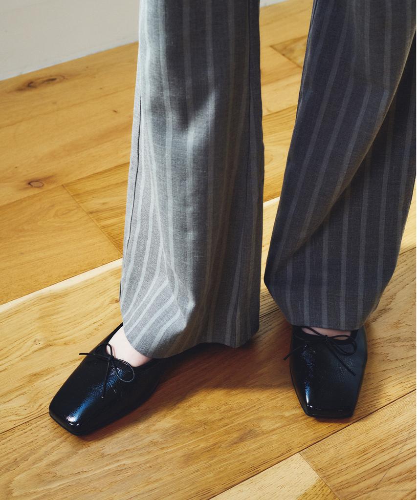 Apoa. Square Banding Flat Shoes_3 Colors (B Type)