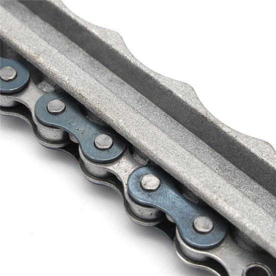 Портативный инструмент для снятия гаечного ключа с ручкой из алюминиевого сплава, цепной ключ для масляного фильтра