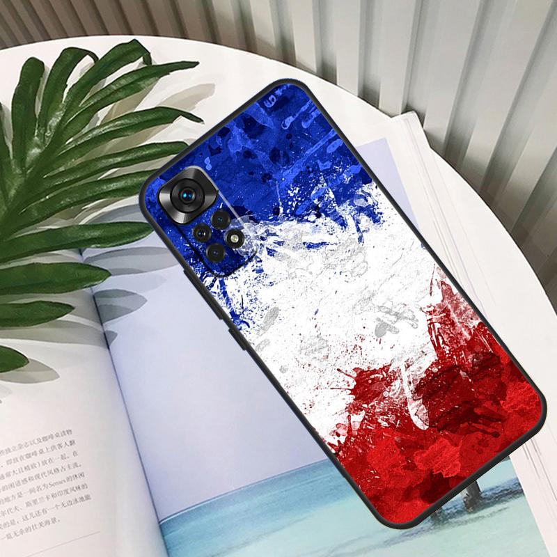 France Flag Funda For Xiaomi Redmi Note 11 10 12 13 14 15 Pro Plus Case For Redmi 15C 10C 13C 12C 14C 15