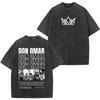 Rapper Don Omar Album Print Tshirts Unisex Women Fashion Tshirts Shortsleeved Loose Casual Cotton Vintage Washed Tshirts Tops