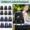 Детские рюкзаки с принтом, школьные сумки с принтом для учеников начальной и средней школы