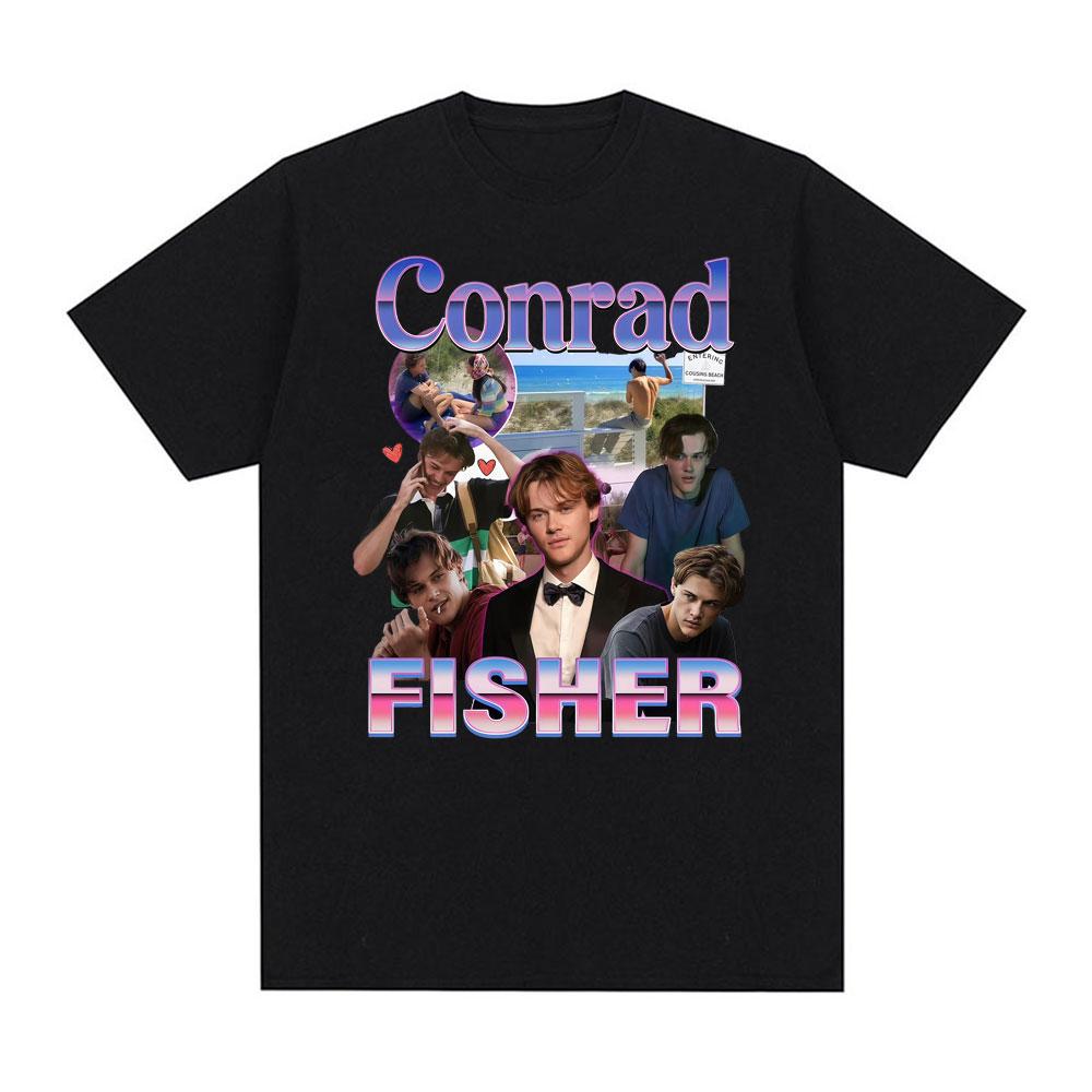 Team Conrad Cousins Beach Vintage Graphic T Shirt Unisexs Clothing Fashion Gothic Tshirt Unisex Cotton Casual Short Sleeve Tshirts