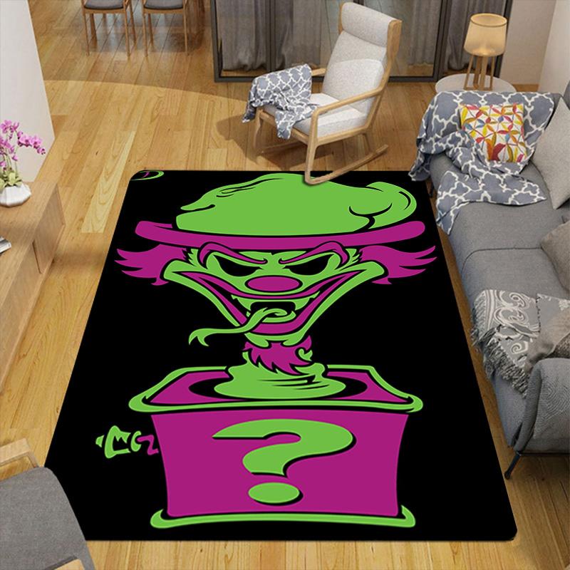 Insane Clown Posse Rug Floor Mat for Living Room or Bedroom Soft and Comfortable Carpet a Gift for Birthday and Holiday.SFF0917090