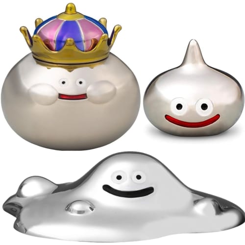 Dragon Quest Metallic Monsters Gallery: Set of 3 Metal Monsters (Metal Slime, Stray Metal, Metal King)