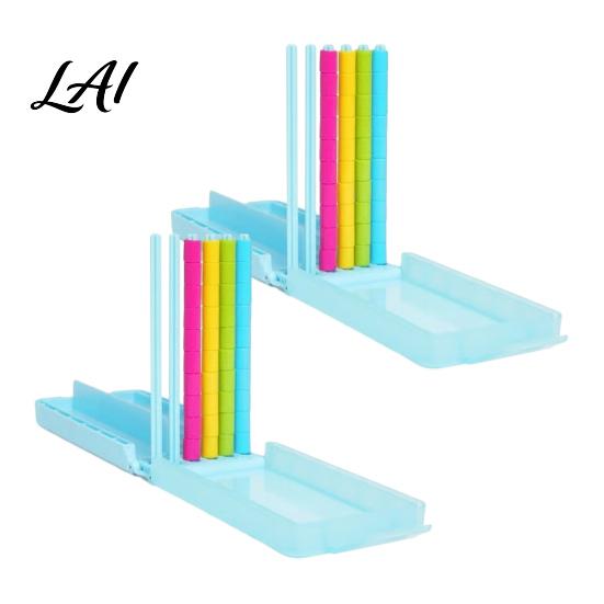 Family Night Board Game 1/2 Sets Color Sorting Stacking Game Rainbow Ring Stack Puzzle for Kids Adults Challenge Night Parties