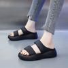 Woman Slippers Platform Slides Thick Sandals New Fashion Shoes for Women Natural Skin On Promotion Style Designer Luxury Casual