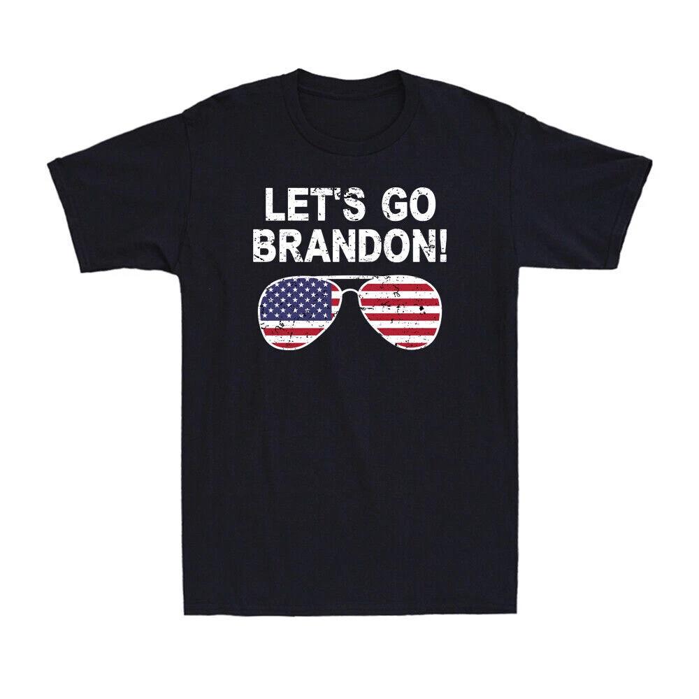 Let's Go Funny Political Joke Vintage Men's T-Shirt Black Tee