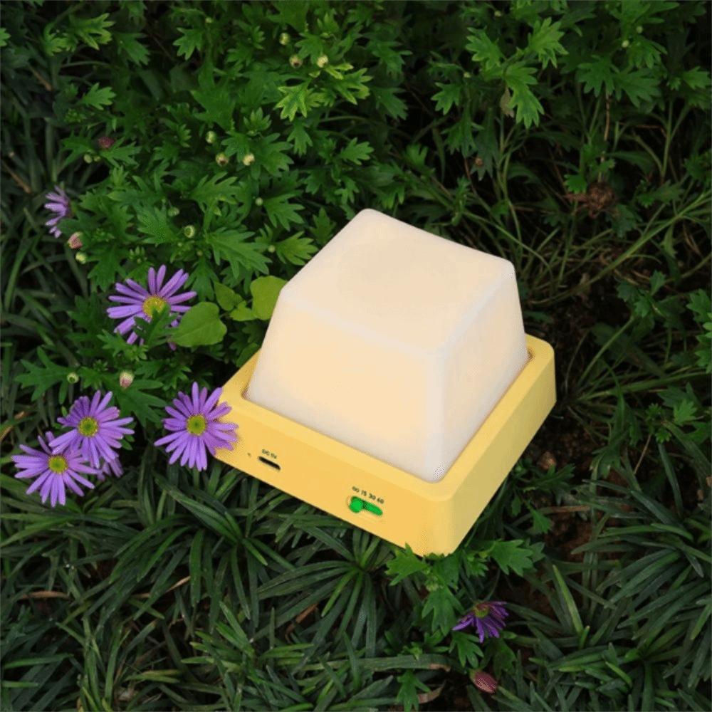 Простой дизайн Светодиодные ночники Нажимной выключатель USB Перезаряжаемая лампа Настольная лампа Ночник Детская комната