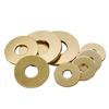 Brass Flat Washer M2M2.5M3M4M5M6M8M10 Solid Brass Gaskets Copper Metal Pad