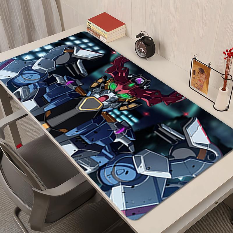 Mechanical Warrior Gundam Mouse Pad Anime Rubber Mousepad Desk Mat Gaming Mats PC Accessories Extended Pad NonSlip Keyboard Mat