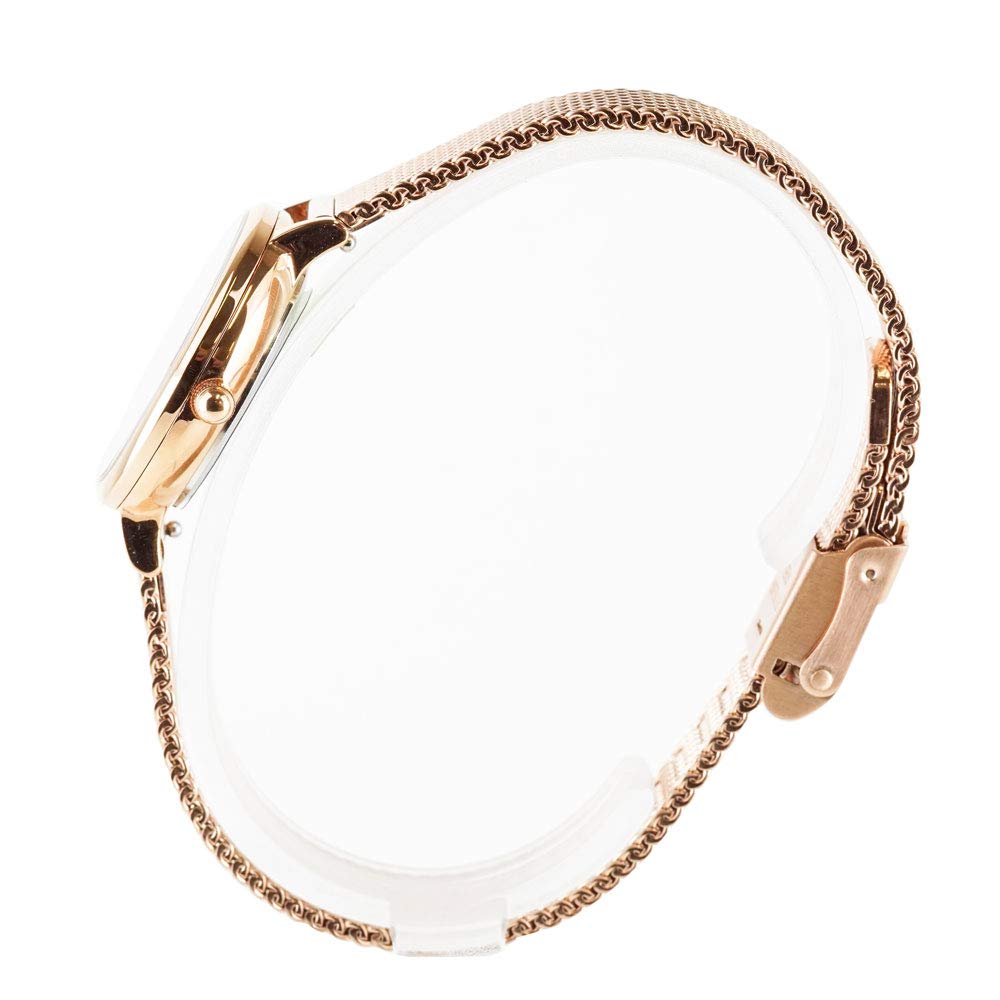 Маленький сетчатый ремень для часов Karine P014H938, импортное розовое золото x угольно-серый [Pierre Lanier], женские [Обычный продукт]