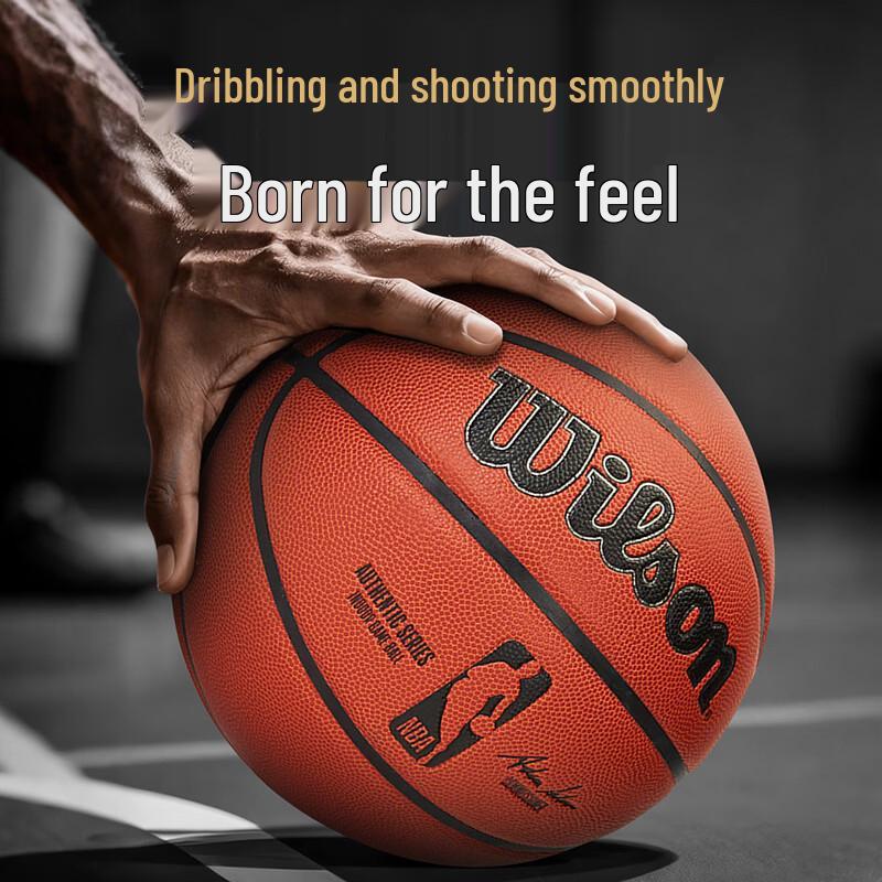 Баскетбольный мяч Wilson NBA Authentic Replica для зала/улицы, размер 7