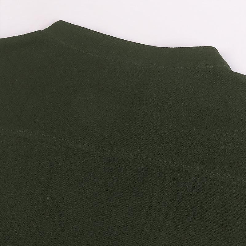 Мужская готическая рубашка с коротким рукавом и бинтами в стиле воина средневековья