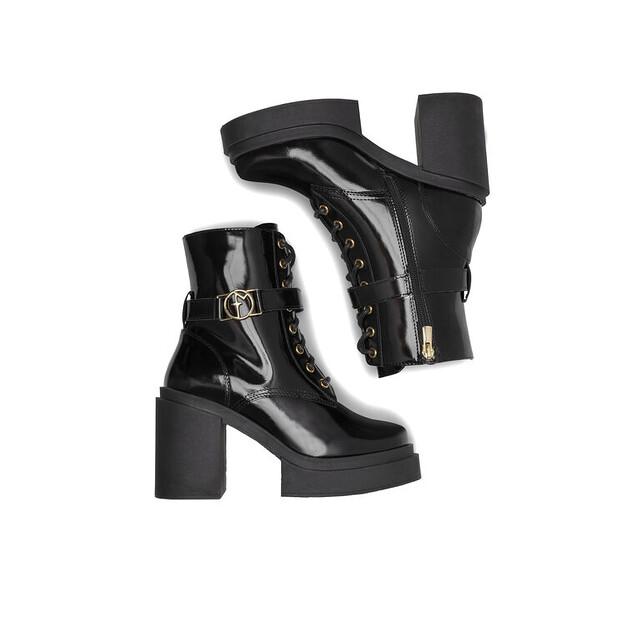 Black Eva Minge HONDA-2 Ankle Boots