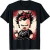 Rebel Baby_ Панк-рок мода для милых девочек Футболка