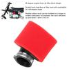 38mm 1.5in 45 degrees  Angled Foam Air Filter Capsule Cleaner for CRF50 XR50 CRF ATV PIT DIRT BIKE 110cc 125cc Red