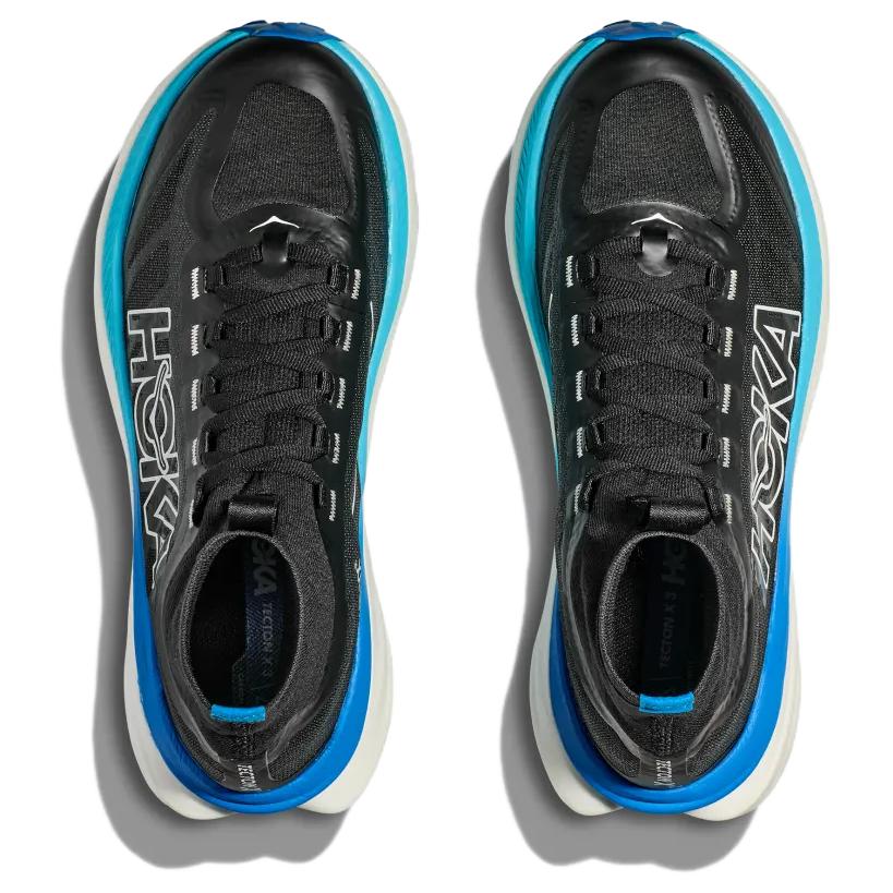 HOKA Tecton X 3 Черные Синие Женские Кроссовки 1155114-BHKB