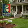 10 Pcs Resist Portland Frog Yard Flag Frog Protest Garden Flag Hilarious