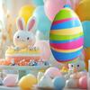 16" надувные пасхальные яйца украшения большие красочные ПВХ яйца украшения для двора газон сад весенняя вечеринка в помещении и на открытом воздухе декор
