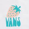 Vans Футболка с надписью «Lite Strawberry» повседневная, дышащая, универсальная, модная, с круглым вырезом и коротким рукавом, мужская, белая VN0006DMWHT