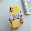 For Samsung Galaxy A53 A73 A33 5G Phone Case Daisy Sunflower Silicone Shockproof Cover For Samsung A 73 33 53 Fundas Bumper Capa
