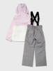 Ocean Pacific Ski and Snowwear Set and Size M Two-Tone (Top Bottoms), Kids, Pink, (543854)