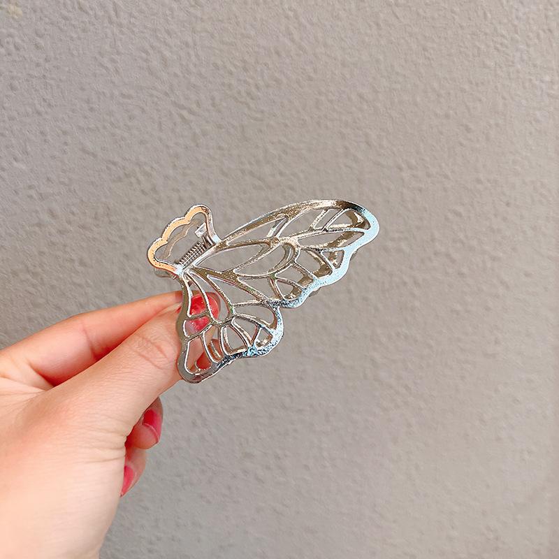 Модная металлическая заколка для волос с геометрическим рисунком, бабочка, винтажная элегантная заколка для волос, зажим для волос для девочек, головные уборы, женские аксессуары для волос